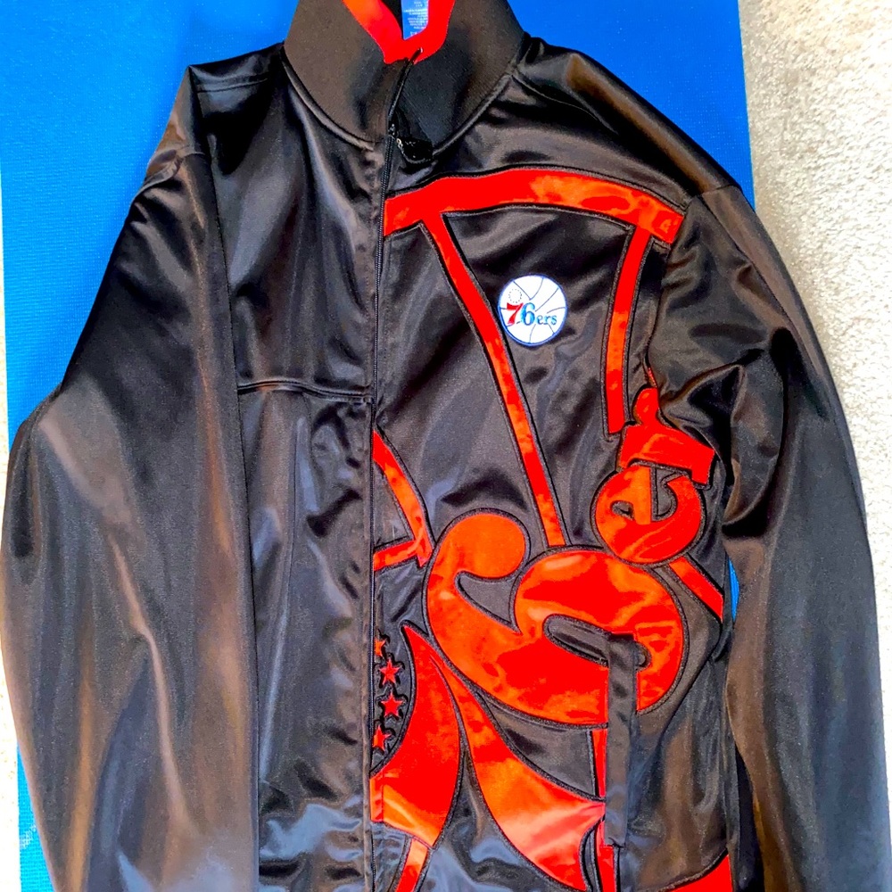 76ers Old School Authentic Jacket